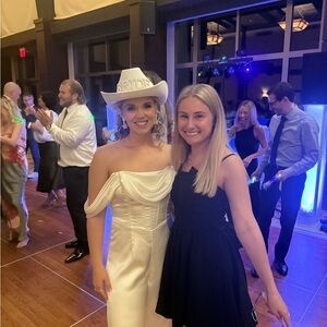 Lulu's White Satin Jumpsuit